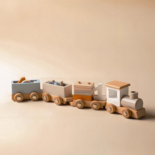 Wooden Train Set